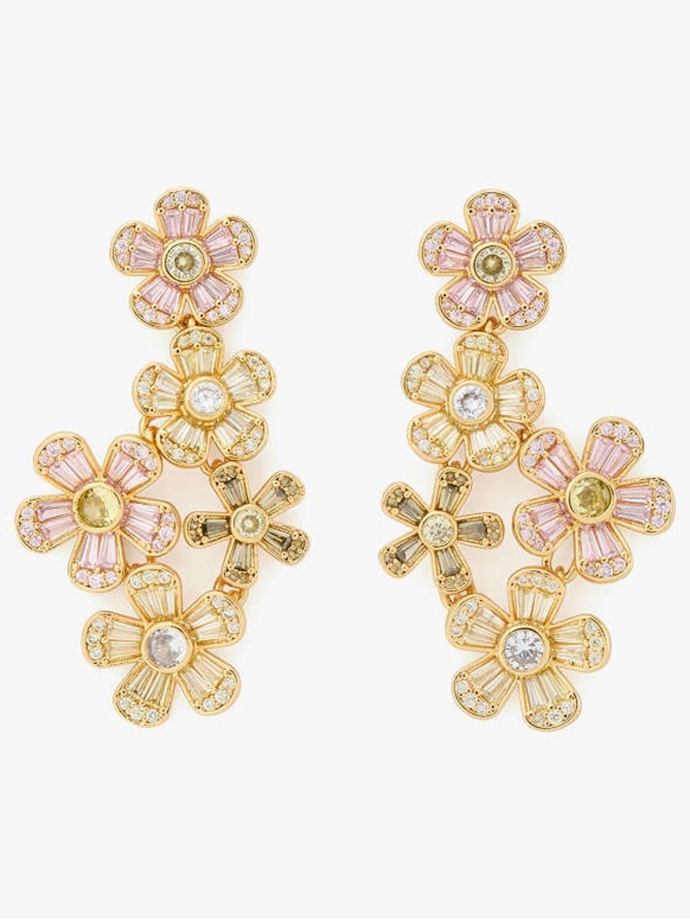 NWT Kate Spade Fleurette Statement Earrings - Picture 4 of 5